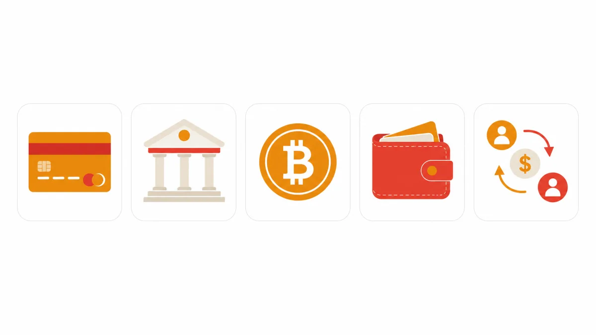 Murvoxit — metodi di deposito e pagamento